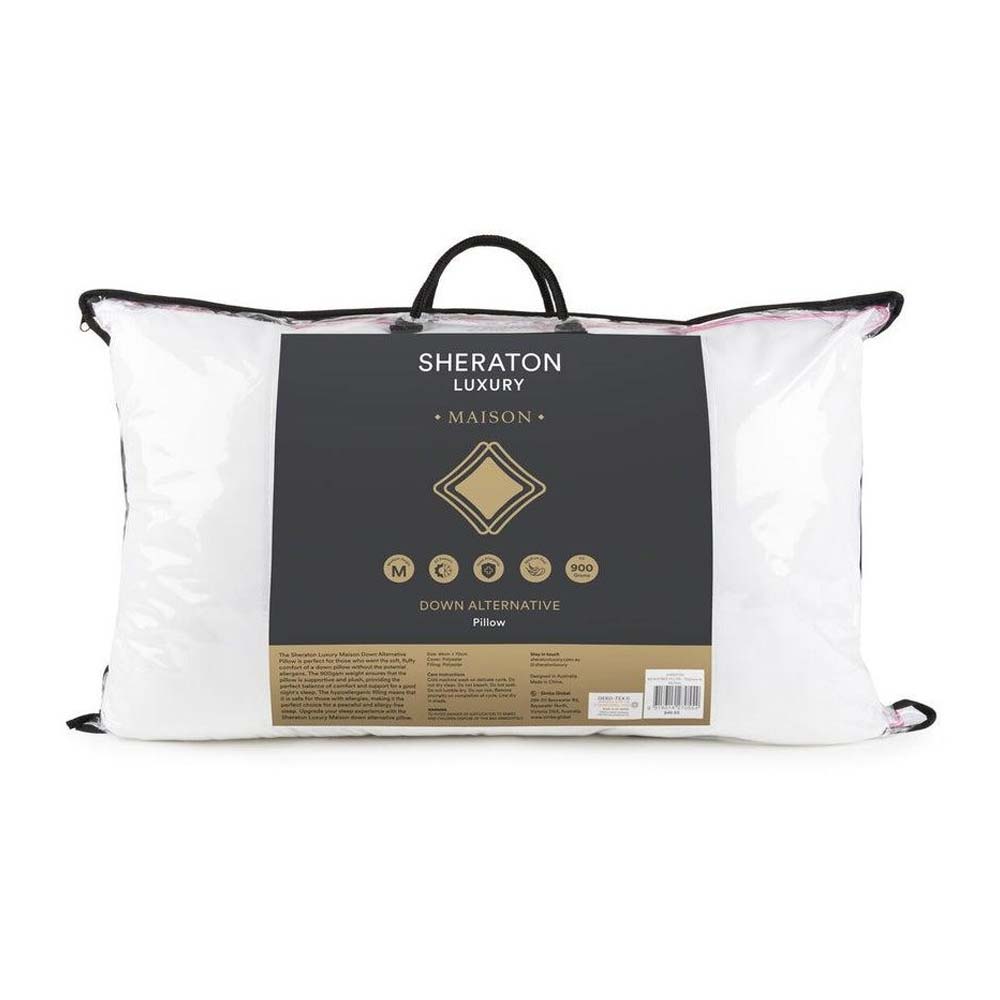 Sheraton Luxury Microfibre Pillow 750 g, White